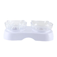 HKM-4430653 Cervical Spine Support Double Cat Bowl with Oblique Mouth Design