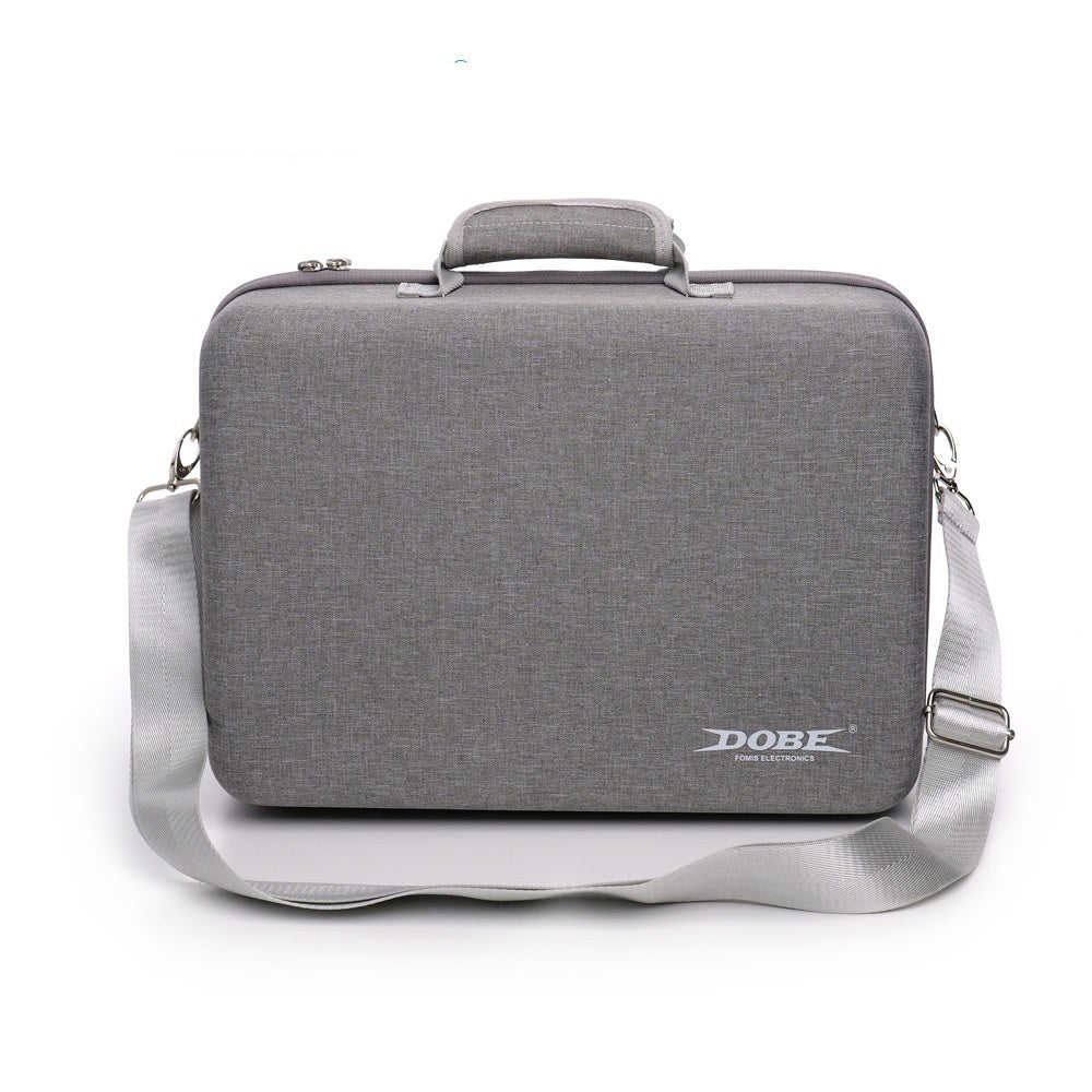 HKM-443091 EVA Storage Protective Bag for PS5 Slim Console - Portable Zippered Design