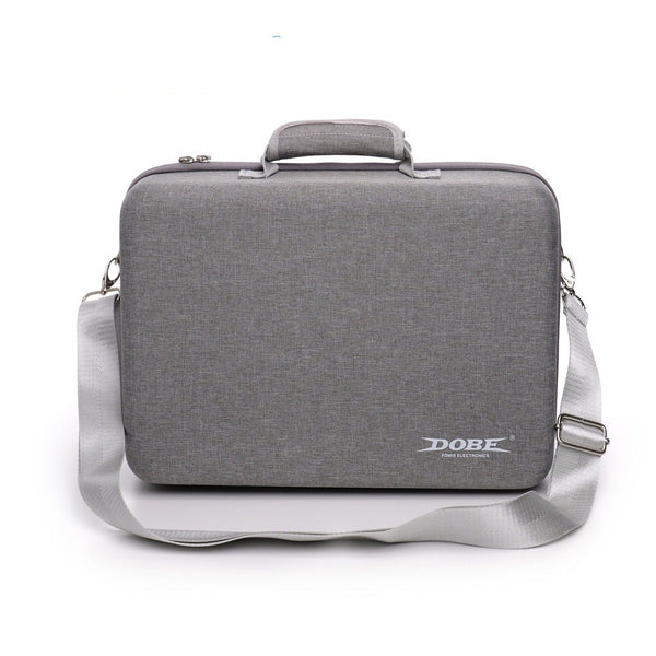 HKM-443091 EVA Storage Protective Bag for PS5 Slim Console - Portable Zippered Design