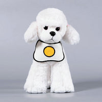 HKM-4432061 Casual Cartoon Pet Bib with Machine Cotton and Embroidery for General Use