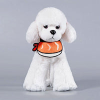 HKM-4432061 Casual Cartoon Pet Bib with Machine Cotton and Embroidery for General Use