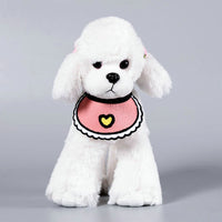 HKM-4432061 Casual Cartoon Pet Bib with Machine Cotton and Embroidery for General Use