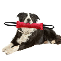 HKM-4433085 Durable Interactive Dog Tug Chew Stick for Teeth Cleaning - Great for Medium Breeds