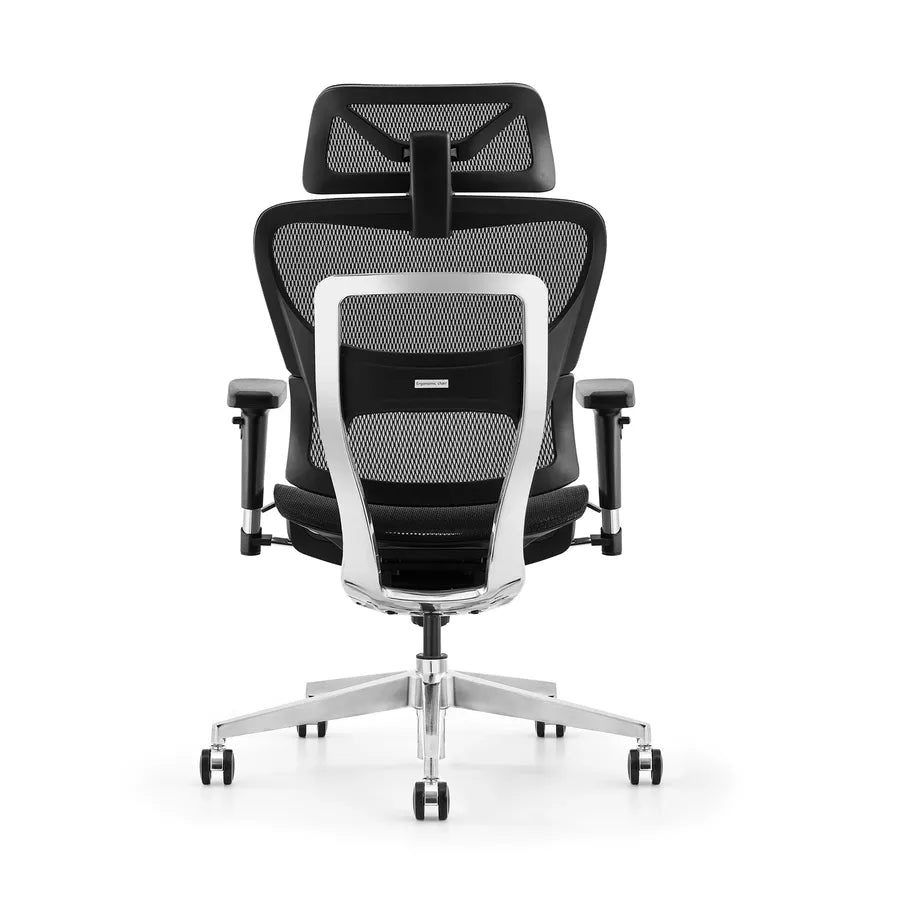 HKM-443347 Ergonomic Desk Chair with Adjustable Headrest for Enhanced Comfort and Support