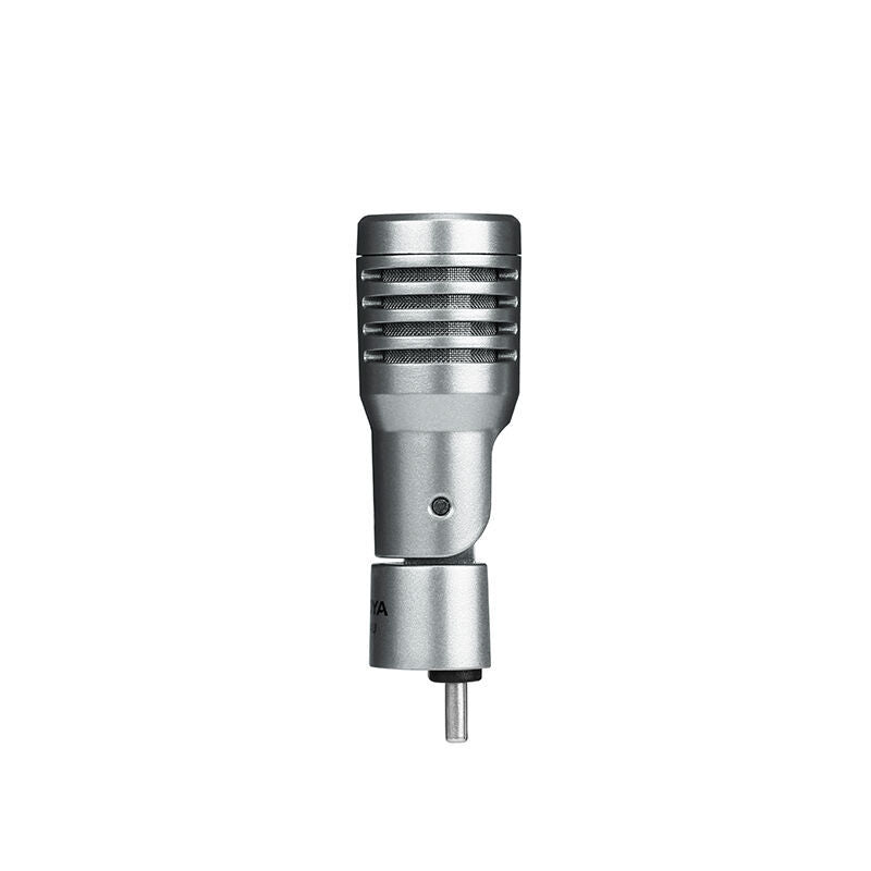 HKM-443603 Omnidirectional Handheld Microphone with Type-C, 3.5mm TRRS, and Apple Lightning Compatibility