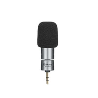 HKM-443603 Omnidirectional Handheld Microphone with Type-C, 3.5mm TRRS, and Apple Lightning Compatibility