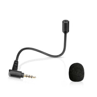 HKM-443603 Omnidirectional Handheld Microphone with Type-C, 3.5mm TRRS, and Apple Lightning Compatibility