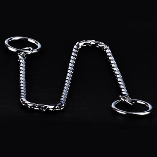 HKM-443731 Stainless Steel P-Chain for Pets - Competition-Grade Bursting Chain, Multiple Lengths Available