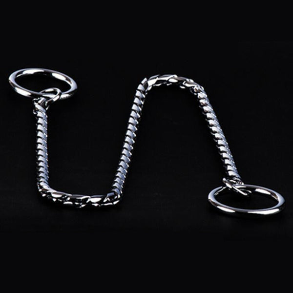 HKM-443731 Stainless Steel P-Chain for Pets - Competition-Grade Bursting Chain, Multiple Lengths Available
