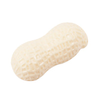 HKM-4437693 Durable Peanut Squeaky Chew Toy for Small to Medium Dogs and Puppies - Eco-Friendly Rubber with Tooth Cleaning Features