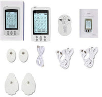 HKM-443795 Double 16 Mode Rechargeable TENS Neck Massager for Head, Neck, Back, and Legs