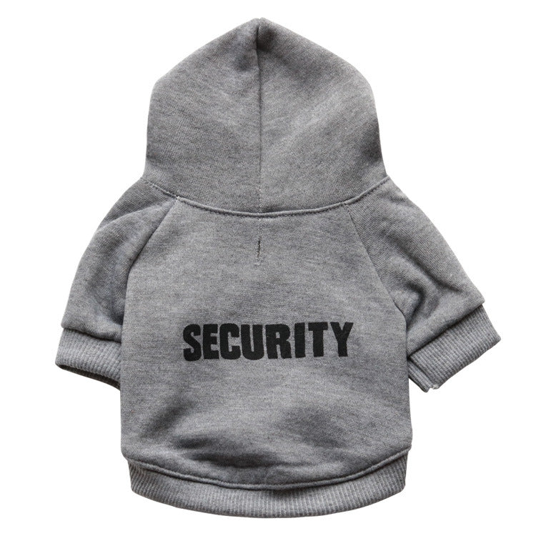 HKM-4438589 Fleece Dog Hoodie: Cozy and Stylish Outerwear for Your Pet