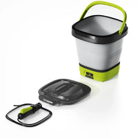 HKM-443923 12V Cordless Multifunctional Folding Cleaning Machine with Integrated Water Tank for Portable Car Washing and Showering