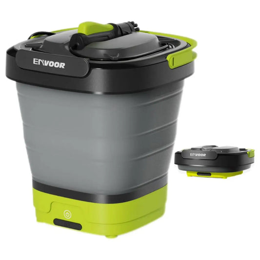 HKM-443923 12V Cordless Multifunctional Folding Cleaning Machine with Integrated Water Tank for Portable Car Washing and Showering