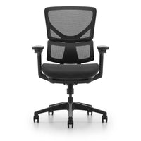 HKM-443987 Ergonomic Adjustable Mesh Office Chair with Swivel Function and Supportive Back Design