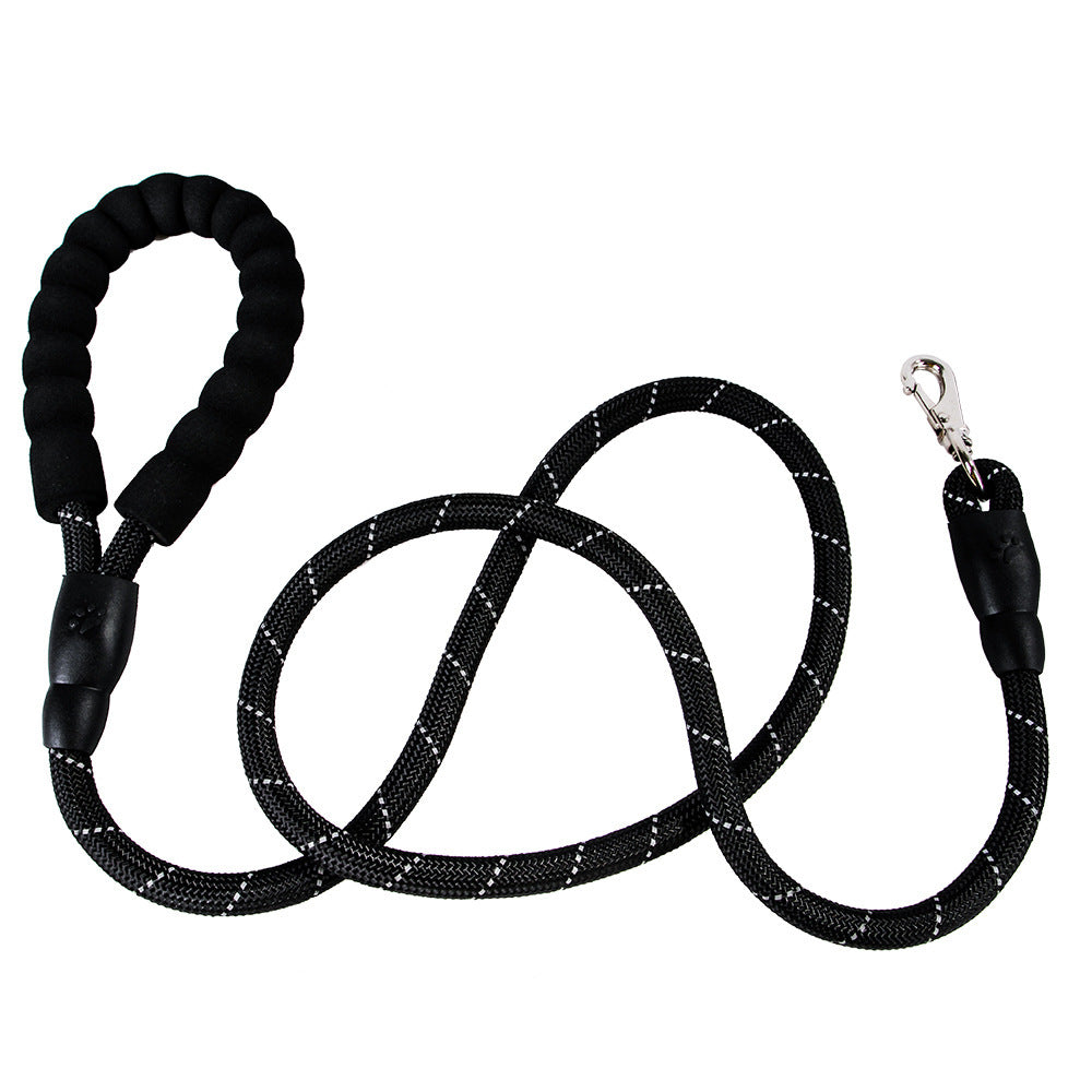 HKM-4439997 Dual Head Nylon Leash for Dogs - Medium & Small Sizes Available