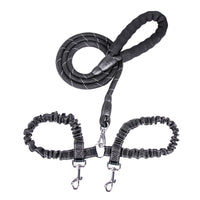 HKM-4439997 Dual Head Nylon Leash for Dogs - Medium & Small Sizes Available