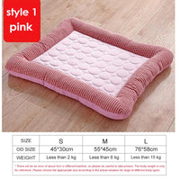HKM-4440253 Comfortable Cloth Car Pet Cushion for Pets - Ideal for Travel and Relaxation