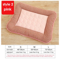 HKM-4440253 Comfortable Cloth Car Pet Cushion for Pets - Ideal for Travel and Relaxation