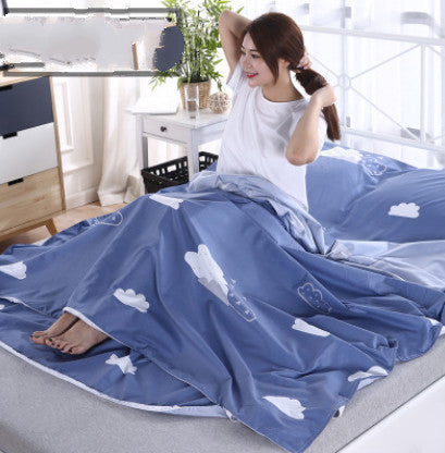 HKM-444051 Portable Polyester Envelope Sleeping Bag - Multiple Designs for Adults