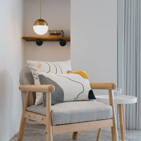 HKM-444115 Nordic Style Geometric Cotton Pillowcase for Living Room - 45x45cm & 30x50cm