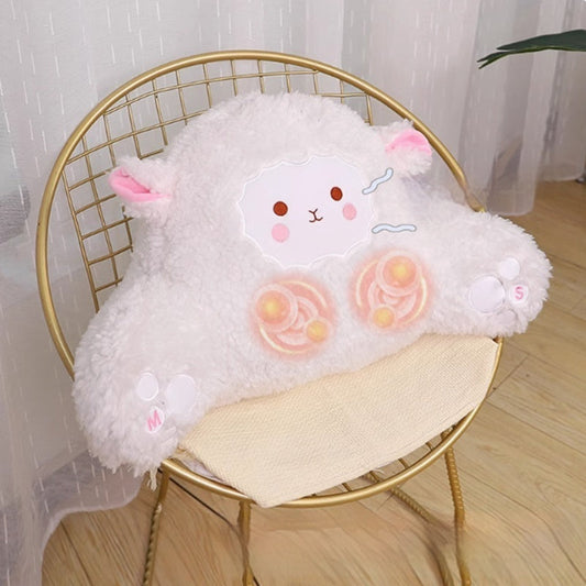 HKM-444179 Butterfly Shaped Multifunctional Full Body Cushion Waist Pillow with 4D Movement and Hot Compress
