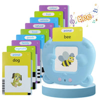 HKM-444179 Kids Educational Language Card Reader with 112 Talking Flash Cards