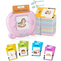 HKM-444179 Kids Educational Language Card Reader with 112 Talking Flash Cards