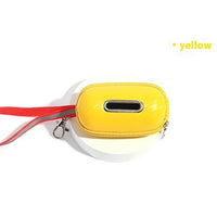 HKM-4442429 Compact Pet Pooper Scooper for Outdoor Dog Walking - Durable Plastic in Black, Yellow, or Red