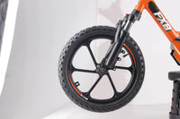 HKM-444307 16-Inch Electric Balance Bike for Kids, Aluminum Alloy Frame, 2-Speed, Disc Brake, 350W Motor