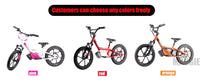 HKM-444307 16-Inch Electric Balance Bike for Kids, Aluminum Alloy Frame, 2-Speed, Disc Brake, 350W Motor