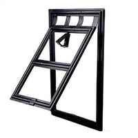 HKM-4443837 Dog and Cat Adjustable Screen Door for Windows – 29CM x 24CM x 1.5CM, Black or White