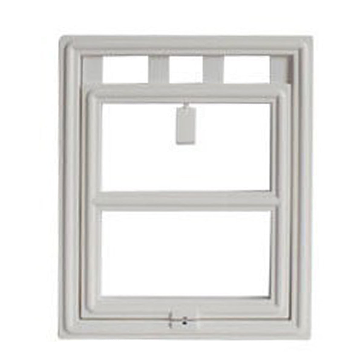 HKM-4443837 Dog and Cat Adjustable Screen Door for Windows – 29CM x 24CM x 1.5CM, Black or White