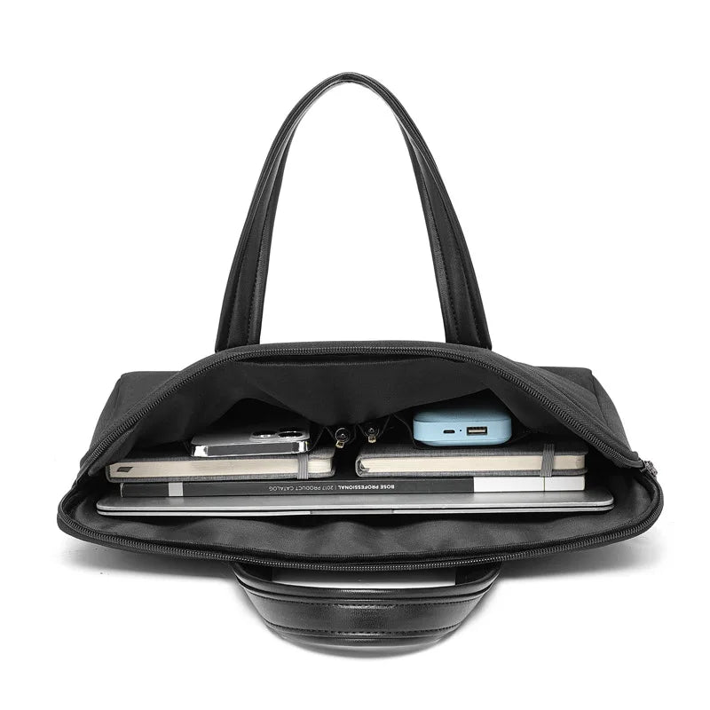 HKM-444435 Waterproof Oxford Cloth Handheld Briefcase for Men - Professional File Bag