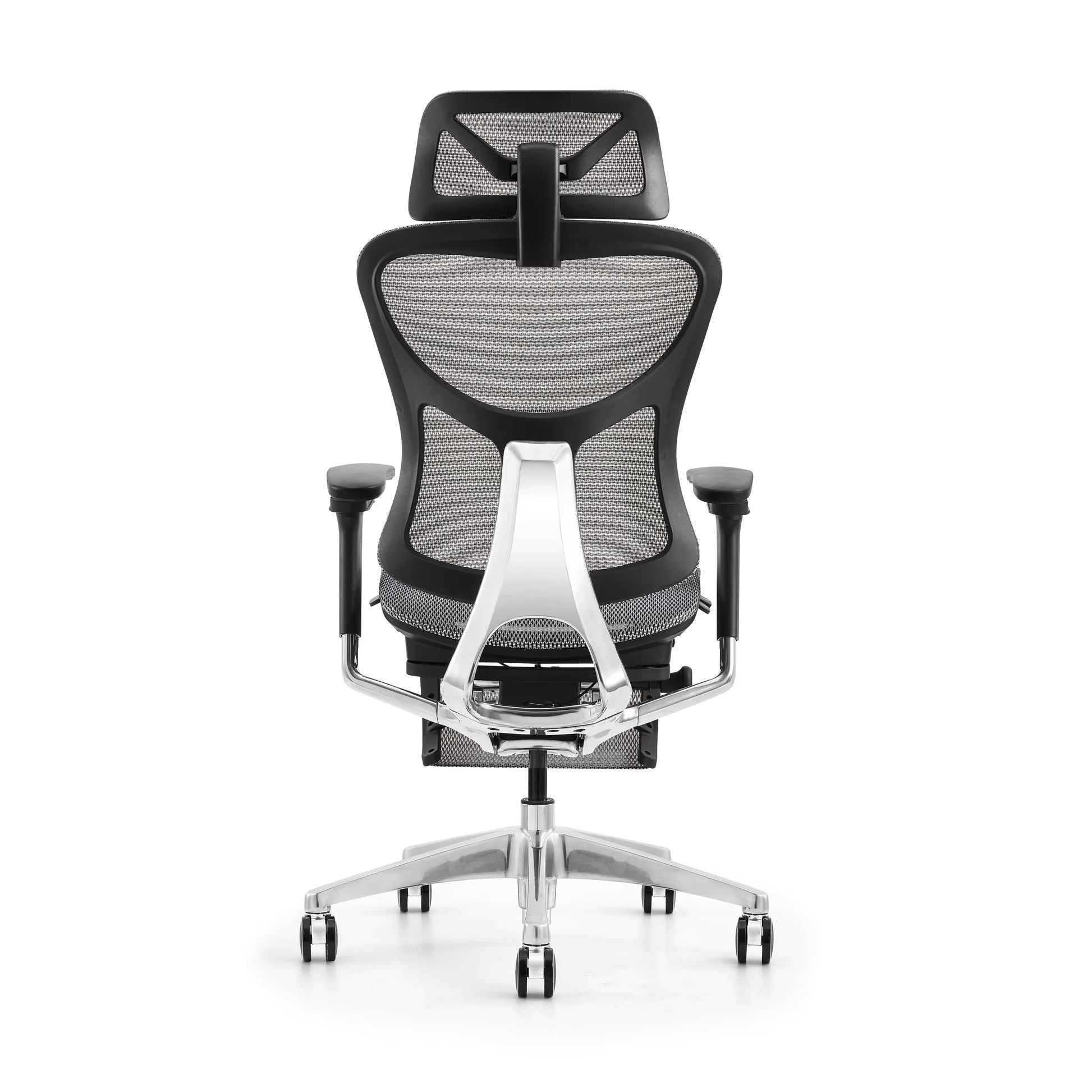 HKM-444499 High Back Ergonomic Mesh Office Chair with 4D Adjustable Armrests and Reclining Features