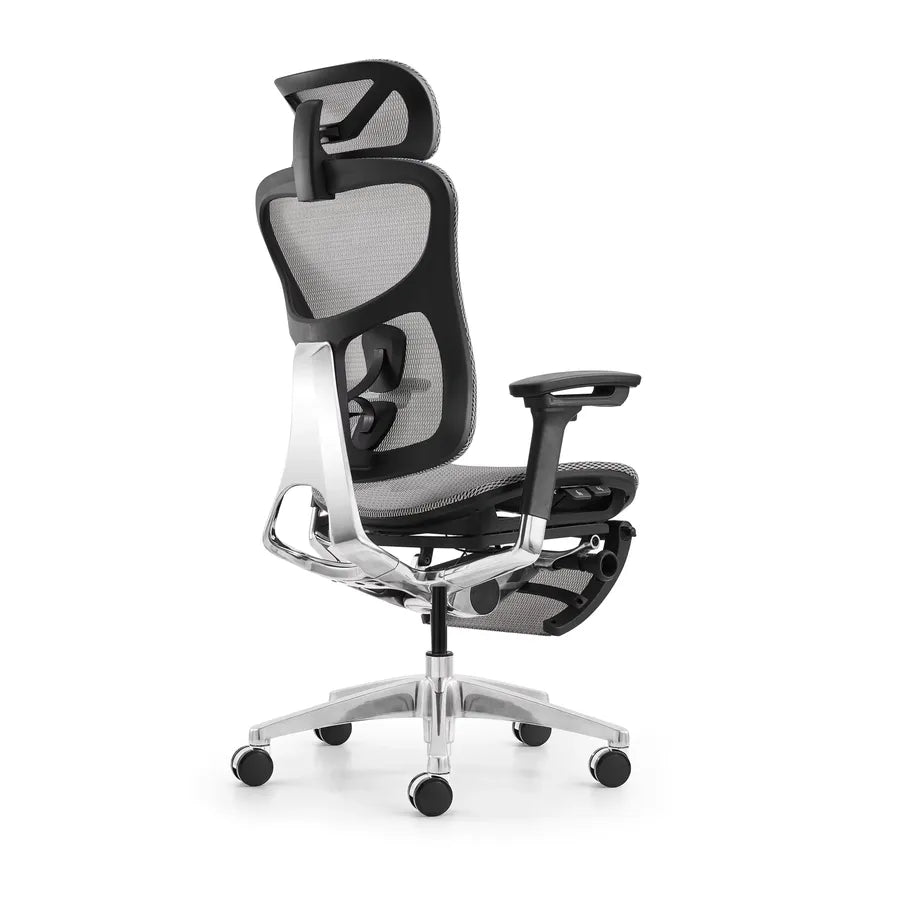 HKM-444499 High Back Ergonomic Mesh Office Chair with 4D Adjustable Armrests and Reclining Features