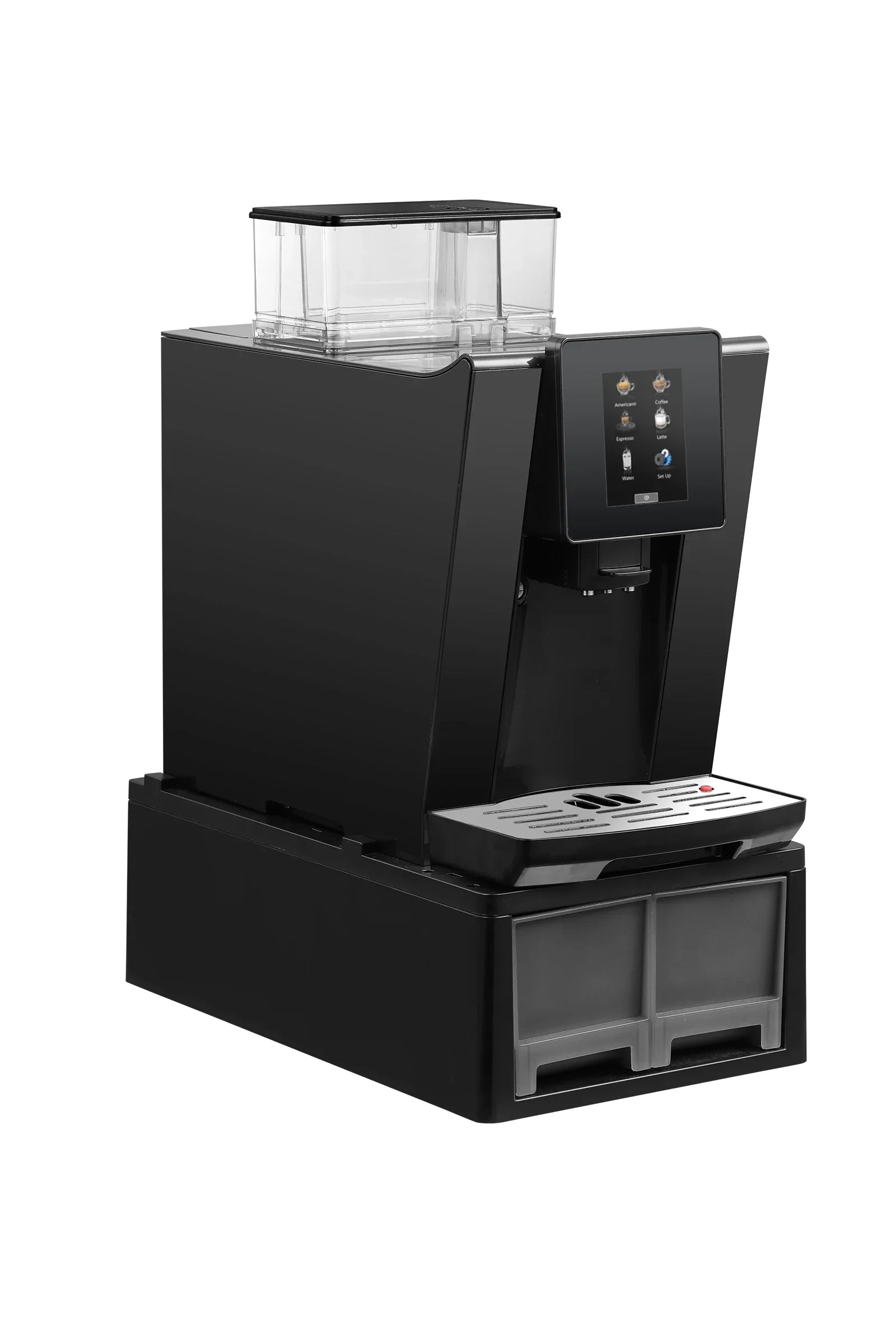 HKM-444627 Super Automatic Cafe Coffee Maker Machine with Multi-Functional Features