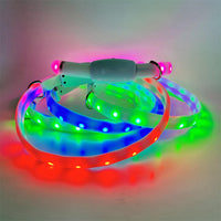 HKM-4447933 Luminous LED Light-Up Dog Collar for Enhanced Safety and Visibility