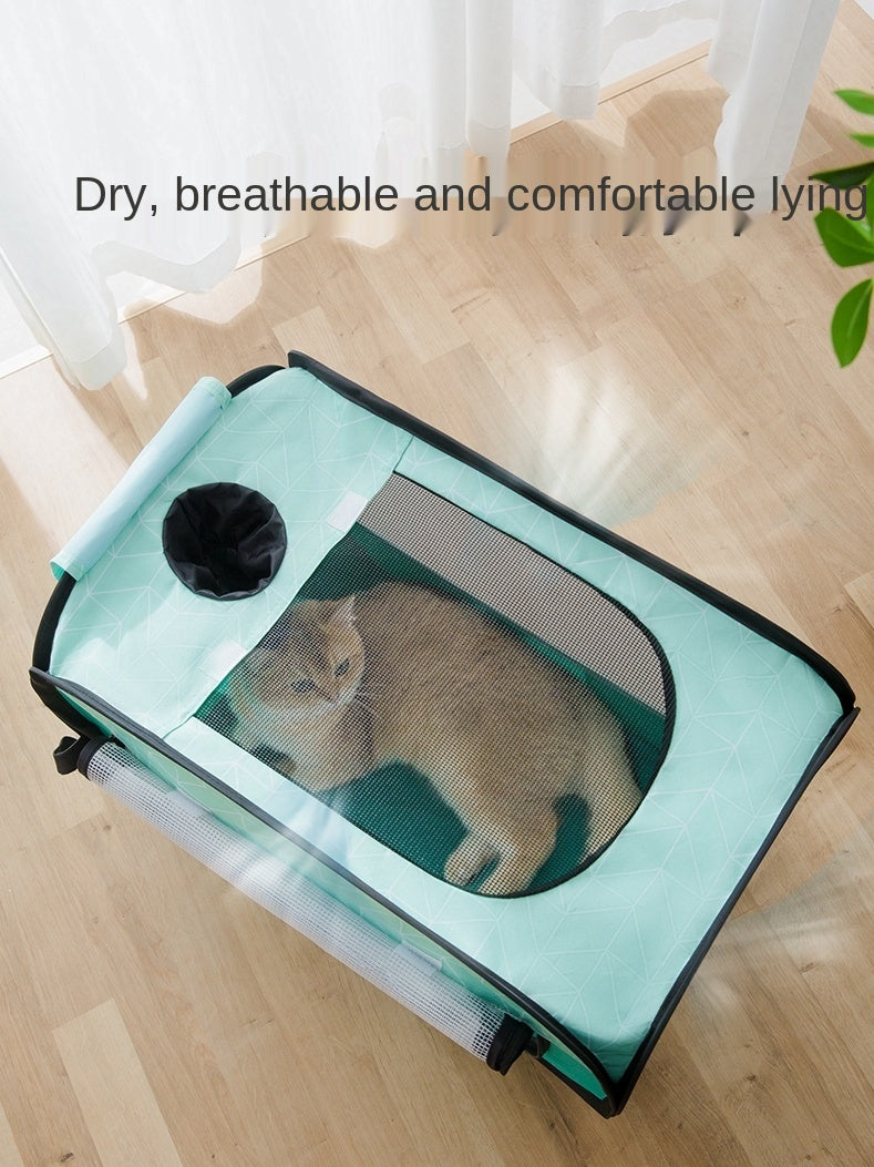 HKM-4448189 Pet Drying Bag for Cats - Compact Spa-Like Care (45x30x40cm)
