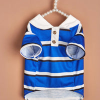 HKM-4448317 Colorful Striped Polo Shirt for Pets - Available in XS to XL Sizes