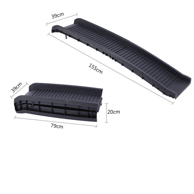 HKM-4449213 Non-Slip Plastic Pet Folding Ramp for Easy Access and Safety
