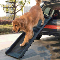 HKM-4449213 Non-Slip Plastic Pet Folding Ramp for Easy Access and Safety
