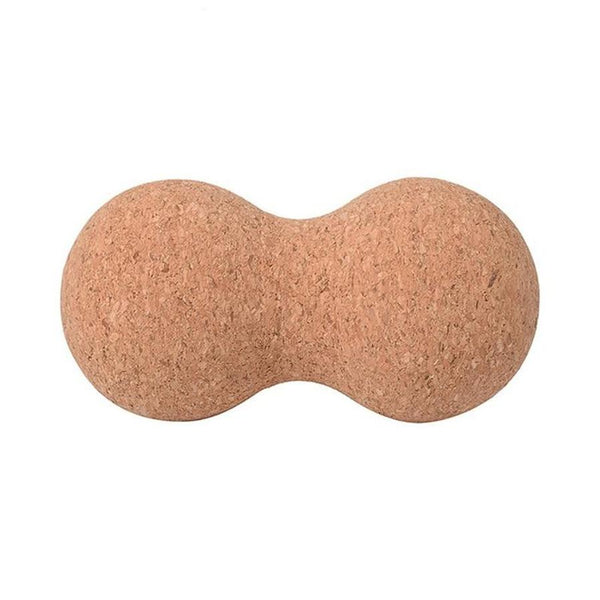 HKM-445075 Cork Peanut Ball for Yoga and Exercise Support