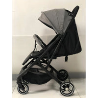 HKM-445075 Lightweight Double Baby Stroller - Portable Easy-Fold Pram with Iron Frame for Travel
