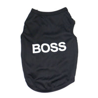 HKM-4451517 Lightweight and Breathable Dog Summer Vest in Various Black Designs