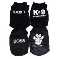 HKM-4451517 Lightweight and Breathable Dog Summer Vest in Various Black Designs