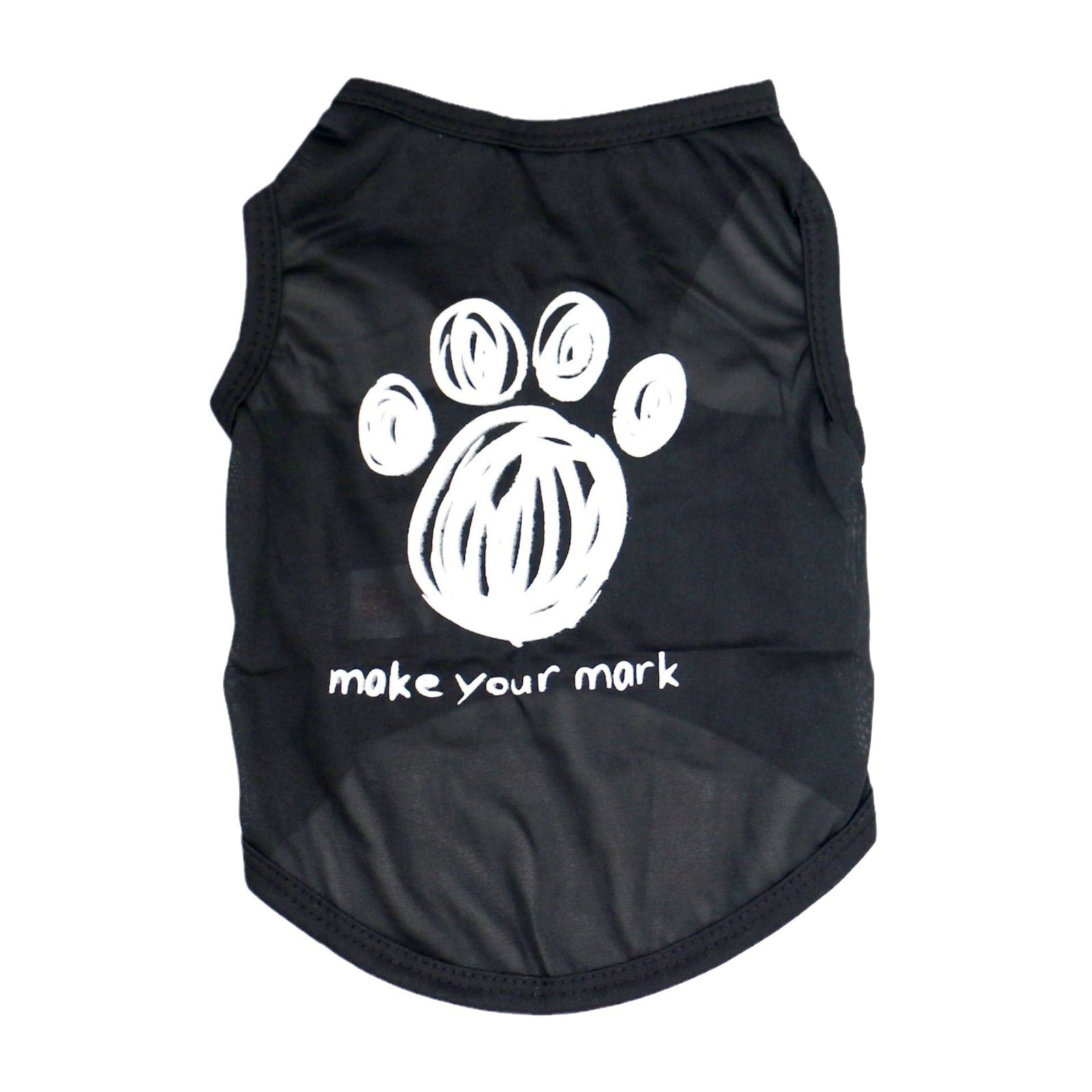 HKM-4451517 Lightweight and Breathable Dog Summer Vest in Various Black Designs