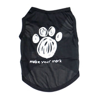HKM-4451517 Lightweight and Breathable Dog Summer Vest in Various Black Designs