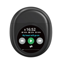 HKM-445203 YX35 Wireless Earbuds with Active Noise Cancellation, Smart Screen, and LED Battery Indicator