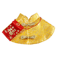 HKM-4452285 Cozy Red Cloak for Cats - Perfect for New Year Celebrations